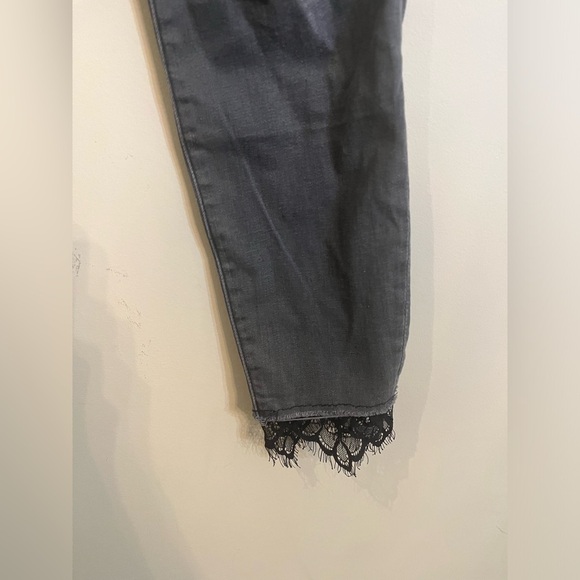 Mother denim- high waisted looker dagger ankle gray- a lacey saloon size 31 - Picture 6 of 12